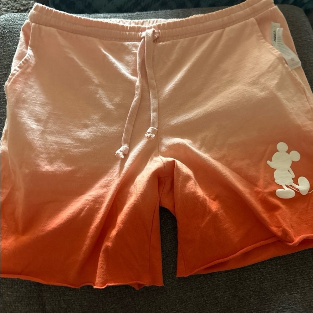 LG Peach and Pink Casual Shorts